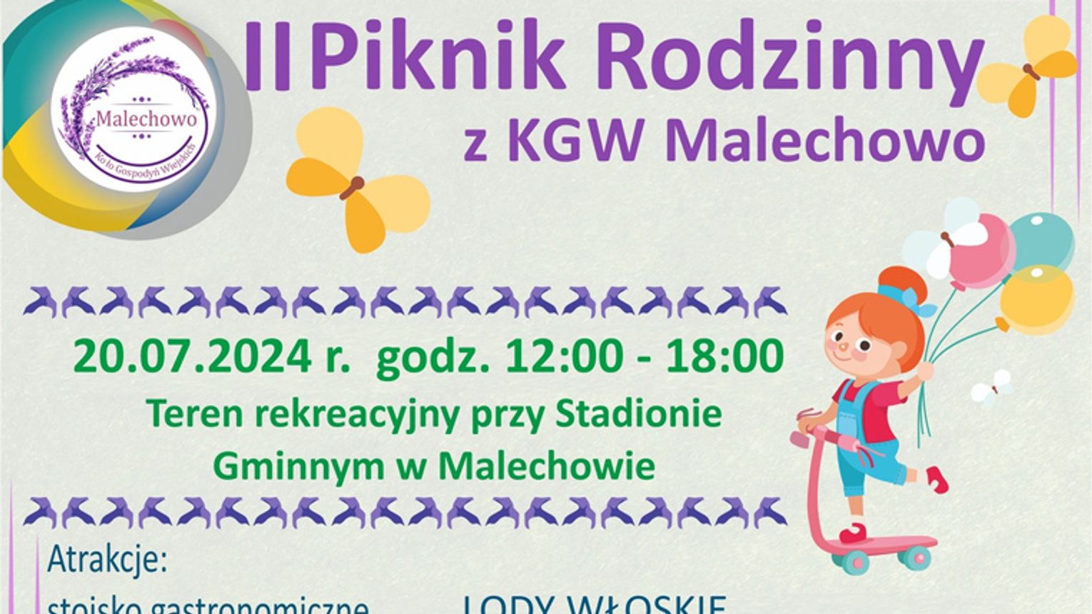 Malechowo: Piknik rodzinny z KGW Malechowo