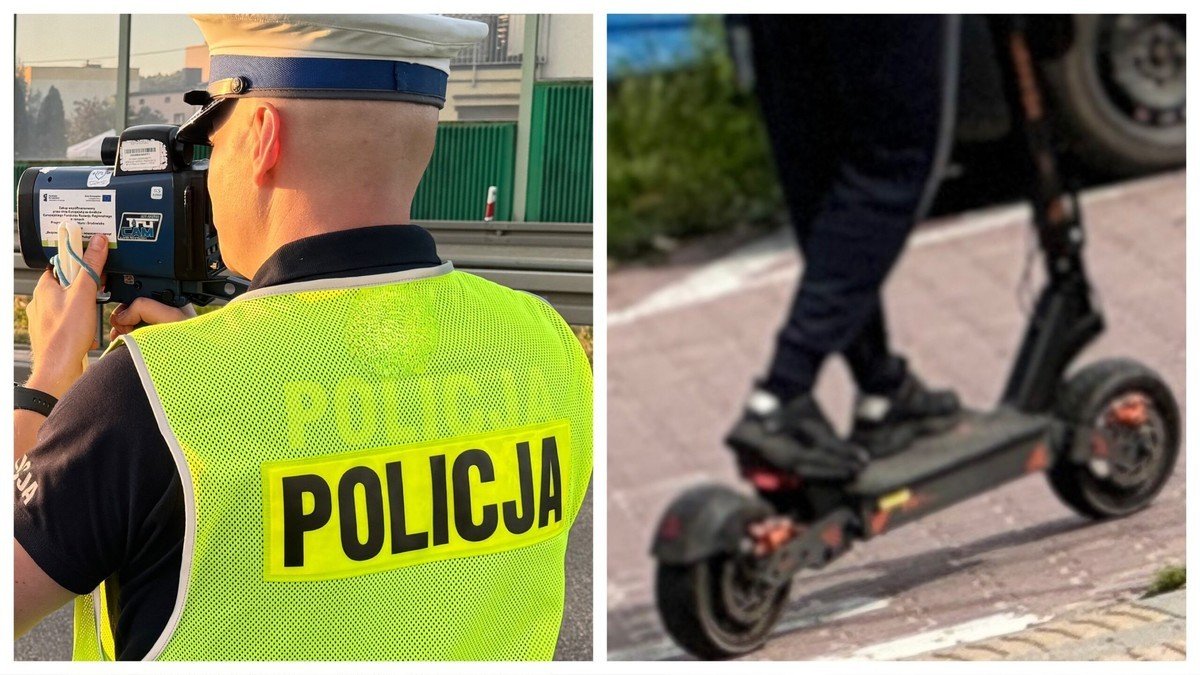 Groźne zdarzenie na ul. Mazowieckiego. 16-latek na hulajnodze zderzył się z rowerem