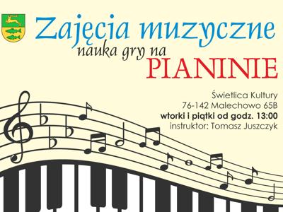 WOLNE MIEJSCA - nauka gry na pianinie