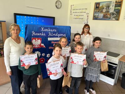 Szkolny Konkurs Piosenki Patriotycznej w SP Lejkowo