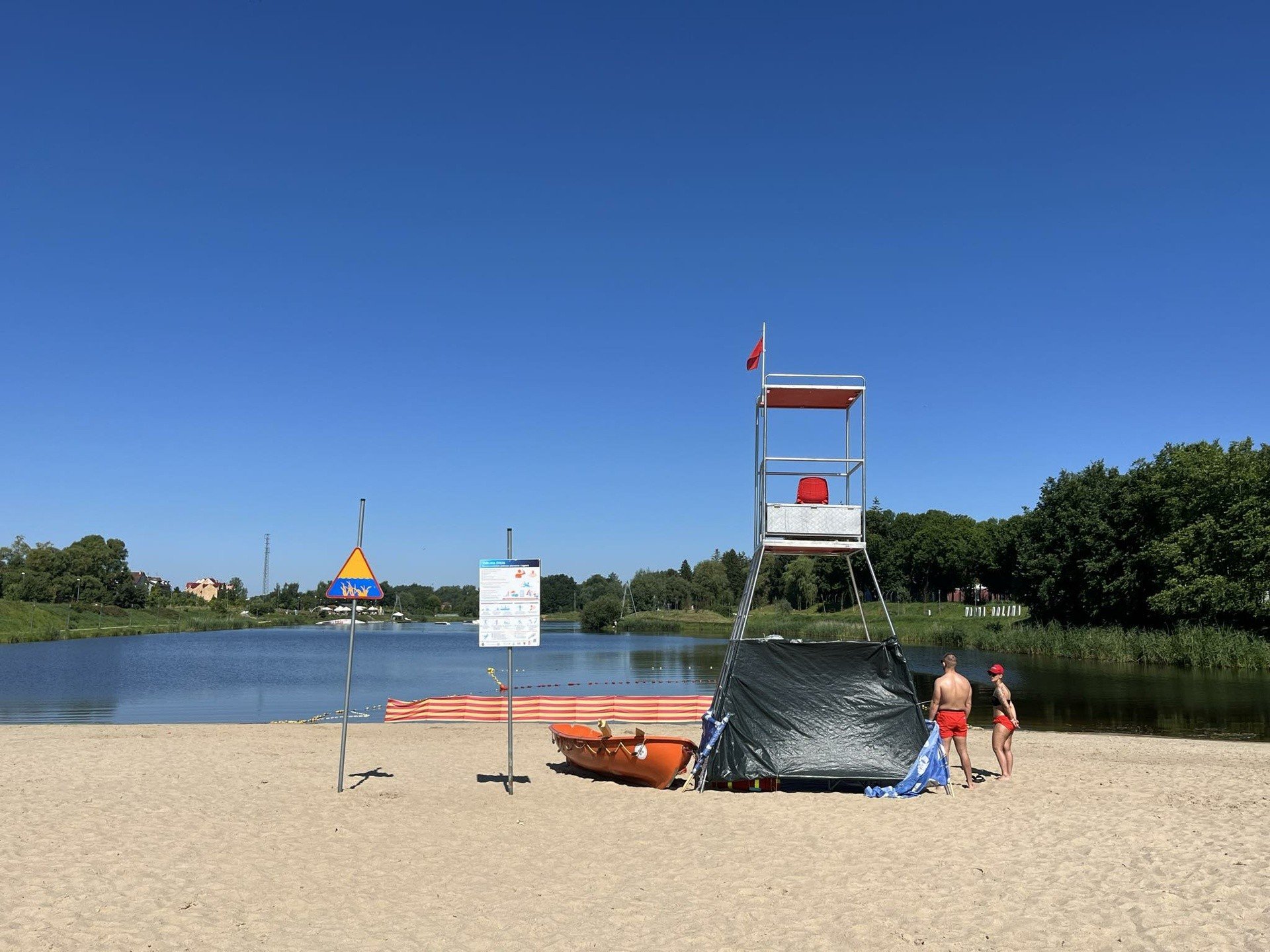 Nad Wodną Doliną w Koszalinie ciągle powiewa czerwona flaga. Kolejne badania wypadły źle